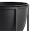 Crosby St. Black Metal Planter Stand, Small