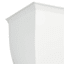 Providence Audrey White Metal Outdoor Planter, Medium