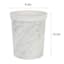 Ezy Storage Round Marbled Waste Bin, 10l