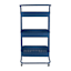 3-Tier Rolling Storage Cart, Blue