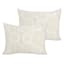 Found & Fable 3-Piece White Geometric Coverlet Set, King