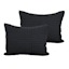 Crosby St. 3-Piece Black Curved Line Quilt Set, King