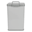 Grey Step Trash Can with Removable Inner, 8.5l