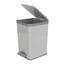 Grey Step Trash Can with Removable Inner, 8.5l