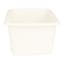Kids White Storage Bin, Small