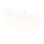 Kids White Storage Bin, Small