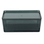 Clear & Black Storage Container, Medium