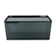 Clear & Black Storage Container, Large
