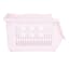 Light Pink Stackable Storage Basket, Small