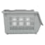 Grey Stackable Storage Basket, Small