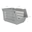 Grey Stackable Storage Basket, Small
