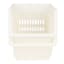 2-Pack White Stackable Storage Basket, Extra Small