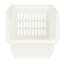 2-Pack White Stackable Storage Basket, Extra Small