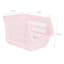 2-Pack Light Pink Stackable Storage Basket, Extra Small
