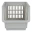 2-Pack Grey Stackable Storage Basket, Extra Small