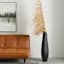 Crosby St. Black Geo Floor Vase, 36"