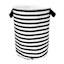 Kids Baseball Print Round Laundry Hamper, Large