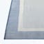(E515) Fifer Navy Border Outdoor Area Rug, 5x7