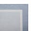 (E515) Fifer Navy Border Outdoor Runner, 2x7