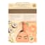 Studio Dry 2Pk Coconut Oil Vit C Infused Hair Turban Towels - Beige Orange