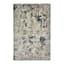 (B551) Magnolia Blue Vintage Floral Runner, 2x7