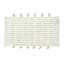 Honeybloom Sage Striped Cotton Bath Rug with Tassels, 20x30