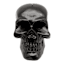 Black Bleeding Skull Candle, Medium
