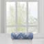 Honeybloom Plush Performance Blue Patterned Cotton Washcloth, 13"