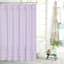 Tiny Dreamers Treats & Tiaras Purple Ruffle Shower Curtain, 72"