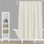 Tiny Dreamers Dinoskater Blue & Yellow Striped Shower Curtain, 72"
