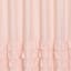 Tiny Dreamers Treats & Tiaras Pink Ruffle Shower Curtain, 72"