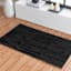 Crosby St. Athena Ripley Black Washable Accent Rug, 26x45