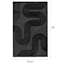 Coal Tufted Accent Rug, 4x6