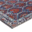 (D610) Providence Matrix Jacobean Floral Washable Area Rug, 5x7