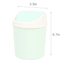 Mint Lidded Trash Can, 1.5l