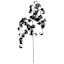 Midnight Shadows Black Curly Leaf Hanging Spray, 37"