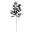 Midnight Shadows Black Eucalyptus Spray, 32"