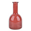 Red Glass Bud Vase, 6.5"