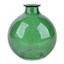 Green Glass Bud Vase, 5"
