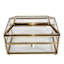 Providence Clear & Gold Decorative Box, 6x4