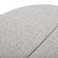 Draper Storage Ottoman, Taupe