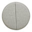 Draper Storage Ottoman, Taupe