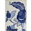 Providence Blue Pomegranate Floral Soap Dispenser, 7.9"