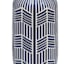 Crosby St. Milo Blue Chevron Soap Dispenser, 7.9"