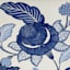 Providence Blue Pomegranate Floral Toothbrush Holder, 4.5"