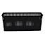 Black Onyx Rectangle Narrow Crossover Weave Storage Basket, 5l