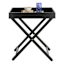 Laura Folding Tray Table - Black