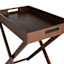 Laura Folding Tray Table - Walnut Finish