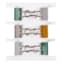 Serenity Sage Binder Clips 6 Pc
