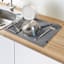 Savvy Drying Mat With Rack Dark Grey